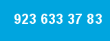923 633 37 83 923 633 37 83